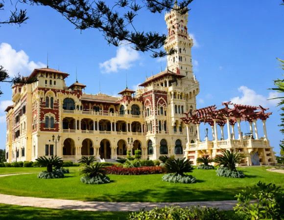 Montaza palace and garden