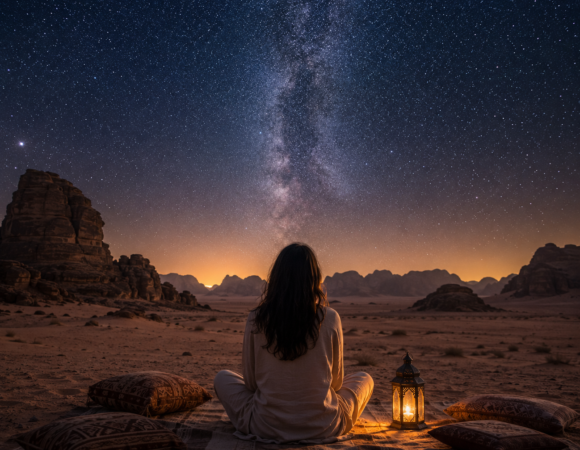 Stargazing & Desert Reflection