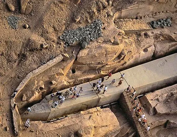 Unfinished obelisk
